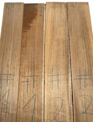 2x Amazakoue Holz Mutenje 93x12cm x 35-36mm #2 
