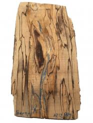 1x Gestockte Buche Holz Buchenholz 46x21-24cm x 26-27mm 