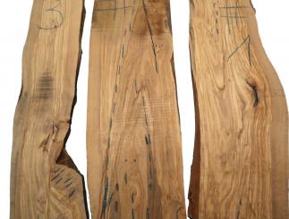 1x Olivenholz Olivenbaum Holz 114x12-16cm x 26mm #3 