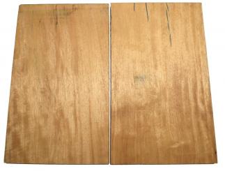 2x Movingui Holz Satinwood 51x31cm x 22mm 