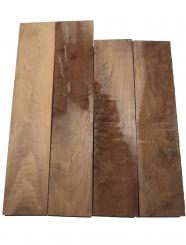 2x Nussbaumholz Walnuss Holz 70x14cm x 50mm #70 
