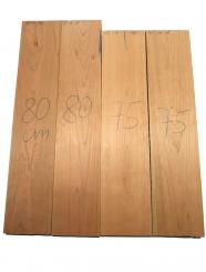 2x Kirschbaum Holz Kirschholz 80x16cm x 48mm #80 