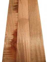 3x Mahagoni Holz Brett Massivholz DIY 91x14cm x 23mm #M3 