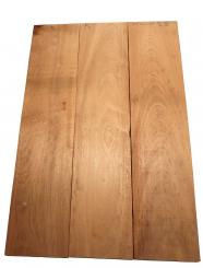 3x Mahagoni Holz Brett Massivholz DIY 91x20,5cm x 23mm #M4 