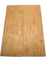 1x Movingui Holz Satinwood 86x31cm x 22mm 