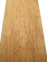 1x Movingui Pommele Holz Satinwood 100x25cm x 22mm 