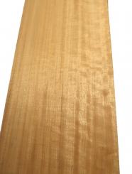 1x Movingui Holz Riegel Satinwood Curly 115x29cm x 22mm 