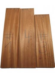 1x Mahagoni Holz Brett Massivholz DIY 70x18cm x 48mm #4 