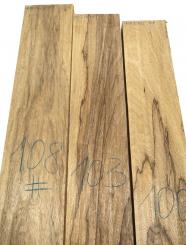1x Black Limba Holz Frake Ofram 103x16cm x 48mm #103 