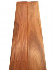 2x Tigerwood Holz Goncalo Alves 92x16cm x 20-22mm #P2 