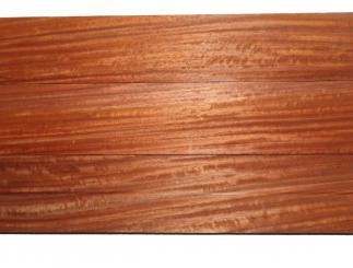 3x Padouk Riegel Holz Paduk Padauk Curly 71x10cm x 23mm 