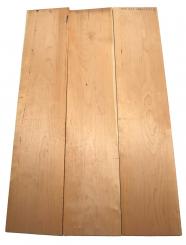 3x Kirschbaum Riegel Holz Curly 102x21,5cm x 22-23mm #V6 