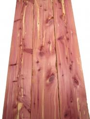 3x Aromatische Rotzeder Zeder Holz 107x17cm x 24mm #D6 