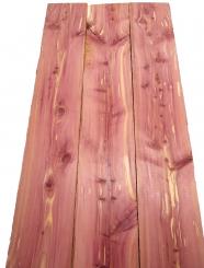 3x Aromatische Rotzeder Zeder Holz 107x17cm x 24mm #D2 