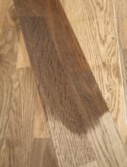 8x Eichenholz Parkett Lamelle Arbeitsplatte 102x12,5cm x 4mm 