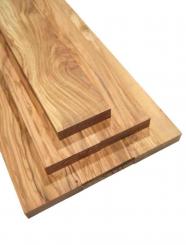 1x Olivenholz Brett gehobelt 101x9,5cm x 24mm Rustico 