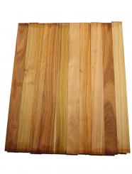 1x Canarywood Holz Kantel Drechslerholz 61x5x5cm 