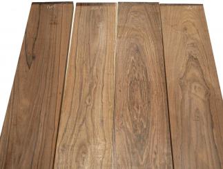 1x Louro Preto Holz Ziricote Ersatz 93x15cm x 21-22mm #N1 