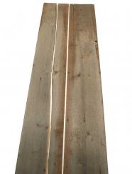 3x Altholz Brett recyceltes Holz 144x7-24cm x 20mm 
