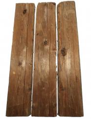 3x Altholz Brett recyceltes Holz 77x14cm x 40mm 