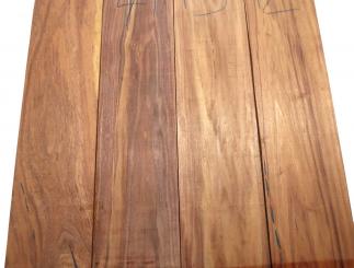 1x Tigerwood Holz Goncalo Alves 125x15,5cm x 50mm #T1 