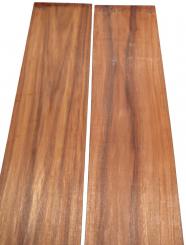 2x Tigerwood Holz Goncalo Alves 91x15cm x 22mm #T2 