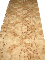 Pappel Maser Wurzelholz dünnes Furnier 249x59-62cm 