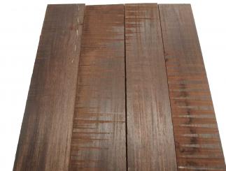1x Wenge Holz Wengenholz DIY 77x12cm x 46-47mm #4 