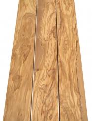 3x Olivenholz Brett gehobelt 101x9,5cm x 24mm #O1 Originalfotos 