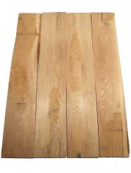 4x Eichenholz Brett Eiche Holz 94x16,5-17cm x 24mm 