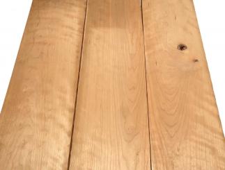 3x Kirschbaum Riegel Holz Curly 102x20-21,5cm x 23mm #L3 