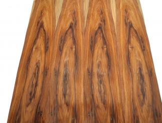 Palisander Furnierholz wild Intarsie rustikal 102x23,5-24cm 2 Blätter 