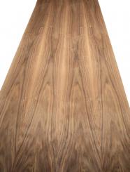 Nussbaum Furnier Walnuss Holzfurnier 245x26-33cm 2 Blätter 