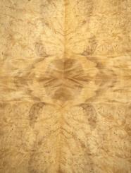 Laurel Wurzelholz Furnier f Intarsien Kleinteile 46x26-27cm 4 Blätter 