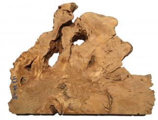 1x Oliven Wurzelholz Olivenbaum Maser Holz 42x36cm x 48mm 