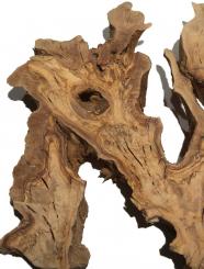 Oliven Wurzelholz Olivenbaum Holz f Epoxid 65x43cm x 48-50mm 