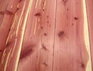3x Aromatische Rotzeder Zeder Holz 105x17,5-18cm x 24mm #D1 