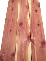 3x Aromatische Rotzeder Zeder Holz 107x17cm x 24mm #D3 