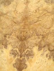Laurel Wurzelholz Furnier Maserholz 62x20-26cm 4 Blätter 