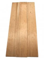 3x Kirschbaum Holz Kirschholz 102x15-16cm x 23mm #P3 
