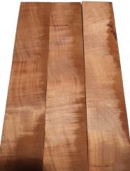 3x Mahagoni Holz Brett Massivholz DIY 91x17,5cm x 22-23mm #V2 