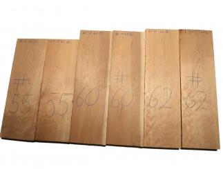 2x Kirschbaum Holz Kirschholz 62x18cm x 48mm #62 