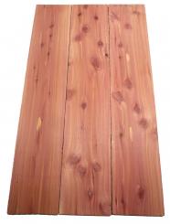 3x Aromatische Rotzeder Zeder Holz 105x20cm x 24mm #K1 