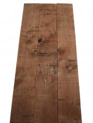 3x Walnussholz Nussbaumholz 91x13,5cm x 26-27mm #B6 