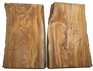 1x Olivenholz Olive Holz f. Epoxid 61x34-39cm x 51mm #61 