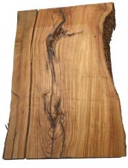 2x Olivenholz Olive Holz f. Epoxid 65x8-37cm x 52-53mm 