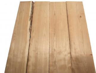 4x Kirschbaum Holz Kirschholz 77x15-17cm x 23mm #P1 