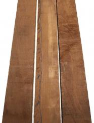 3x Walnussholz Nussbaumholz 102x8,5cm x 26-27mm #B4 