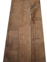 3x Walnussholz Nussbaumholz 102x15,5cm x 26-27mm #B2 