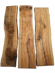 1x Olivenholz Olive Holz f. Epoxid 87x18-22cm x 32-35mm #2 